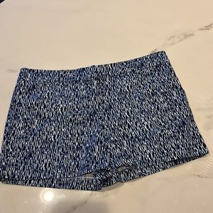 Women’s shorts Blue print size 8